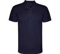 Polo técnico de Manga Corta con Cuello Tricotosa 3 Botones (Tallas Infantiles y Adulto) MONZHA