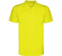 Polo técnico de Manga Corta con Cuello Tricotosa 3 Botones (Tallas Infantiles y Adulto) MONZHA
