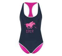 Polo Traje de baño con Motivo de Logotipo y Corte para Mujer Total Eclip 44