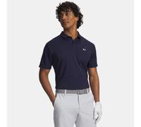 Polo Under Armour Tee To Green Pique para hombre Midnight Marino Azul / Blanco S