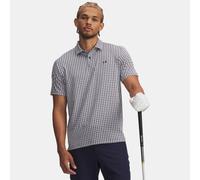 Polo Under Armour Tee To Green Printed para hombre Midnight Marino Azul / Blanco / Midnight Marino Azul M