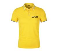 Polo Unisex De Manga Corta Personalizado para El Verano. Añade Tu Propio Mensaje, Camiseta Deportiva Transpirable, Ropa De Trabajo para Empresas y Equipos Color12,XL