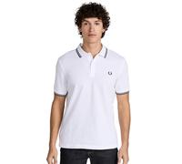 POLO UOMO FRED PERRY WHITE