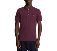Lyle & Scott Plain Polo Shirt XL Burdeos