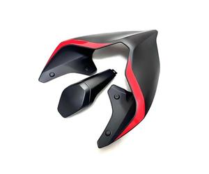 POLOFZFGKZ Para Ducati Panigale Street Fighter V4/S/R/SP2/V2 Funda Para El Asiento Trasero De La Motocicleta Carenado Asiento Pasajero Trasero(Beige)