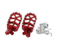 POLOFZFGKZ Reposapiés Para Gas Gas EC 50 125 200 250 300 450 515 EC50 1997-2015 Accesorios Para Reposapiés De Motocicleta Estriberas para Motocicleta(Rojo)