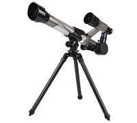 pologmase Telescopio infantil refractor con 50 mm y trípo| Telescopio portátil viaje para principiantes astronomía, regalos cumpleaños Navidad para niños