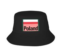 Polonia Bandera Nacional Sombrero De Sol De Pescador Protección UV Gorra De Pesca para Golf Senderismo Deportes Al Aire Libre