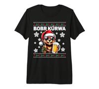 Polonia Bober Kurwa Meme Navidad Polaco Cerveza Bober Camiseta Premium
