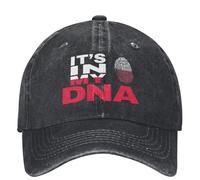 Polonia está en mi ADN Gorra de béisbol Casual Gorra de Camionero con Bandera polaca de Verano Visera Solar Hip Hop Gorras de béisbol para Hombres y Mujeres Ropa de Calle Gorras de béisbol