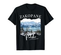 Polonia Europa Oriental Zakopane Tatra Montañas Esquí Invierno Nieve Camiseta