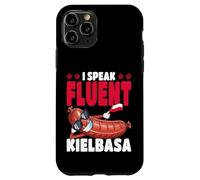 Polonia I Speak Fluent Kielbasa Bandera polaca Carcasa para iPhone 11 Pro
