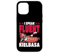 Polonia I Speak Fluent Kielbasa Bandera polaca Carcasa para iPhone 12/12 Pro