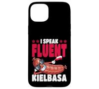 Polonia I Speak Fluent Kielbasa Bandera polaca Carcasa para iPhone 15 Plus