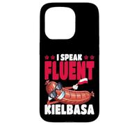 Polonia I Speak Fluent Kielbasa Bandera polaca Carcasa para iPhone 15 Pro