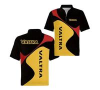 Polos 3D Cómodos para Hombre De V.a.l-t.r.a Rugby Camiseta Manga Corta con Cuello Top Ropa Deportiva Gráfica Estilo Deportivo Camisetas Ajustadas Media-HeiHuangSe||XX_l