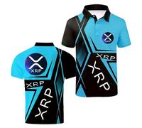 Polos 3D Hombre Estilo Casual De Ri.PP.le X.RP. De Secado Rápido Botones Suaves Ropa Deportiva Deportivo Manga Corta Camisetas Gráficas para Golf-QLanSe||m