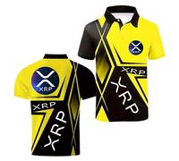 Polos 3D Hombre Estilo Casual De Ri.PP.le X.RP. De Secado Rápido Botones Suaves Ropa Deportiva Deportivo Manga Corta Camisetas Gráficas para Golf-HuangSe||l