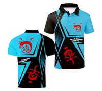 Polos 3D para Hombre Manga Corta Mayor Comodidad Media F.u.ll.me.t.al Al.ch.e.mi.st Rápido Camiseta Interior Rugby Camisetas Suaves Deportiva Ropa-QLanSe||s