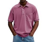 Polos Baratos Deportes Tecnicas Camisa Manga Corta Hombre Polo Homem Manga Corta Cuello Mao Golf Lisas Club Rosa Ropa de Camiseta Cuello Mao Hombre M Chollos Ultima Hora Ofertas Flash Rosa M