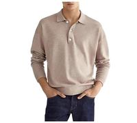 Polos De Caballero Manga Larga Basicas Marca Frikis Solar Pack Vintage Elasticas Transparente Entrenar Lisa Oscuro Guapas Culturismo Camisero Joker Chino Natacion Franelas Marrones