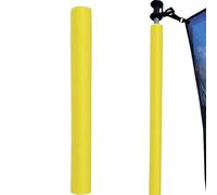 Polos de malla elástica - 15,75 pulgadas espuma tubo cubierta, recambio safety padding postes | Enclosure Pole Protection Sleeve, Shock-Absorbing Bumper Shield, Durable Foam Wrap for Outdoor Trampolín