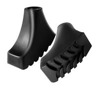 Polos de senderismo de goma - Consejos de bastón de senderismo no resbaladizos | Protectores de muletas y caña, Bates de tiñado del personal, Consejos de reemplazo ADMENTOS