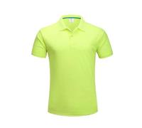 Polos Hombre Manga Corta Camiseta Polo Dry Fit for Hombre, Transpirable, de poliéster, for Golf, Unisex, de Secado rápido, con Cuello Deportivo(Light Green,M)