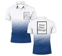 Polos Manga Corta Hombre Camiseta De Verano con Estampado Italiano Y Mezcla De Tejido Transpirable Diseño Clásico De Manga Corta con Gradiente De Color Moderno Que Ofrece Un Estilo Único Y F
