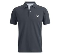 Polos Masculino Blanco Polos De Hombre Slim Fit Transpirable Ajustado Manga Corta Ligero Cómodo Informal De Negocios para Uso Diario Camiseta Camisa Vida Diaria Verano