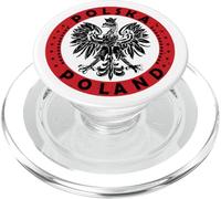 Polska Polish Eagle Vintage Distressed Poland Coat of Arms PopSockets PopGrip para MagSafe