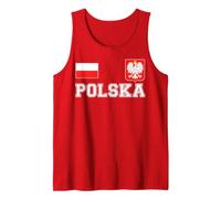 Polska, Polonia, Águila Blanca polaca, Bandera polaca Camiseta sin Mangas