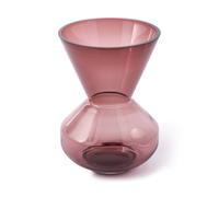 POLSPOTTEN Jarrón de cuello ancho 40 cm Rosa-lila