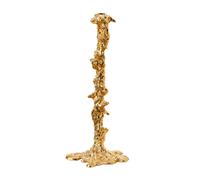 POLSPOTTEN Portavelas Drip XXL 50 cm Dorado