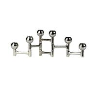 POLSPOTTEN Portavelas Round Folding 28x15 cm Plateado