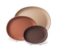 POLSPOTTEN Set de 3 bandejas Greek Coñac