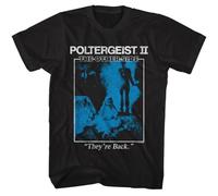 Poltergeist 2 Horror Movie The Other Side Carol Anne They're Back Men's T Shirt Black M