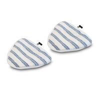 Polti Kit 2x Paños Microfibra Triangular Lavable Escoba Vaporetto SV300 Action