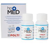 Polti PAEU0244 2 botellas de 50 ml de detergente HPMed coadyuvantes a la acción higienizante del vapor para Polti Sani System y Polti Cimex Eradicator