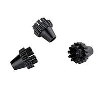 Polti PAEU0250 - Kit 3 cepillos nylon, negro