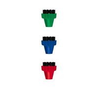 Polti PAEU0296 - Kit 3 cepillos, multicolor