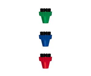 Polti PAEU0296 - Kit 3 cepillos, multicolor