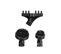 Polti PAEU0344 Kit 2 cepillos de cerdas Redondos y 1 Cepillo pequeño con cerdas en línea Vaporetto