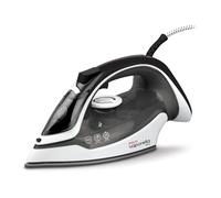 Polti Vaporella Quick Q080, Plancha de Vapor con Suela con Revestimiento Cerámico, Potencia Máxima 2600 W, Golpe de Vapor 180 g, Depósito de 300 ml, Blanco y Negro