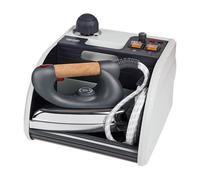 Polti Vaporella Super Pro Centro de planchado a vapor, tapón de seguridad, 3 Bar, de colores surtidos, 1.3 L, 1750 W, Aluminio, Gris/Blanco