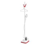 Polti Vaporella Vertical Styler GSF80R, Plancha de Vapor Vertical de Pie, Autonomía Ilimitada, Potencia de 2000 W, Calentamiento en 30 Segundos, Blanco y Rojo