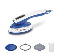 Polti Vaporella Vertical Styler GSM20, Plancha Vertical Portátil, 1000 W de Potencia, Calentamiento Rápido en 45 Segundos, Ligera y Compacta, para Todas las Prendas y Textiles del Hogar, Blanca y Azul