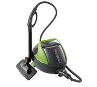 Polti Vaporetto Pro 95 Turbo Flexi, Limpiador a Vapor con Caldera, Presión máxima 5 Bar, Potencia 1100 W, Autonomía ilimitada, Fabricado en Italia, Función Eco, 14 Accesorios Incluidos, Negro y Verde