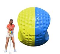 Poludatly Ayuda para Swing de Golf, Corrector de Postura para Principiantes, corrección de Swing y Mejora de Habilidades para Campo de conducción, Campo de Golf, área de astillado, Color Verde