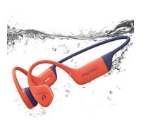POLVCDG Auriculares de conducción ósea, IPX8, impermeables, 32 GB de memoria, auriculares abiertos con micrófono, auriculares inalámbricos Bluetooth para deportes subacuáticos para entrenamiento